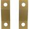 Ekena Millwork Premium Z-Brackets for Barn Door Track (set of 2), Jacob's Gold GB6001TZJG - alternate 2